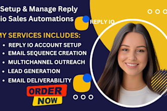 manage reply io sales automation multichannel campaign setup reply outreach