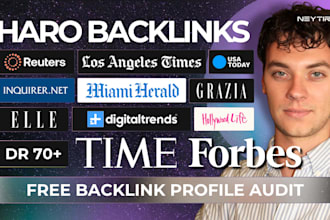 do high DR editorial haro guest posts with SEO backlinks