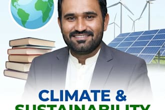 do environmental science, climate change, and sustainability