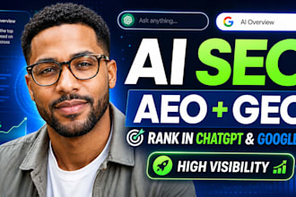 do ai SEO, GEO and aeo for chatgpt and google ai rankings