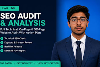 do a complete SEO audit with technical and website analysis