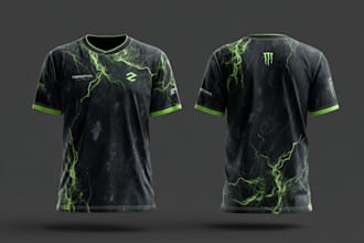 create professional football and soccer jersey design