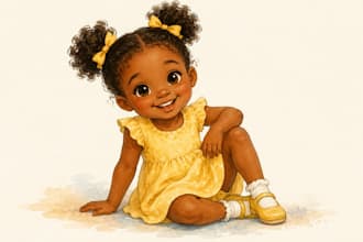 design childrens book character illustrations and cover art