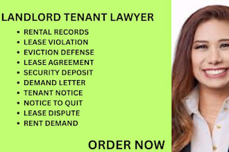 be your landlord tenant lawyer for eviction, lease disputes and security deposit