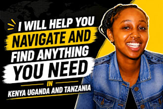 help you navigate and find anything you need in kenya uganda and tanzania