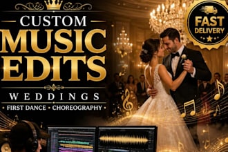 make a mix, mashup for your wedding or any other event