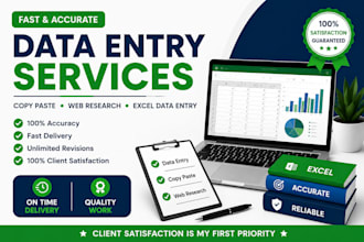 do copy paste, data entry and web research