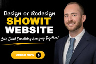 design showit business website redesign showit landing page template blog