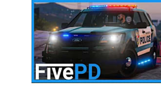 develop fivepd, lspdfr and nopixel inspired police rp server for fivem