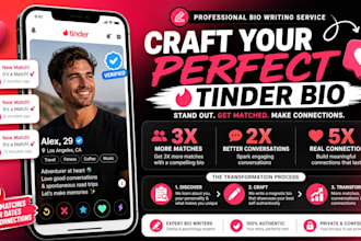 create a tinder bio