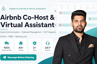 expertly handle airbnb co hosting or guest communication
