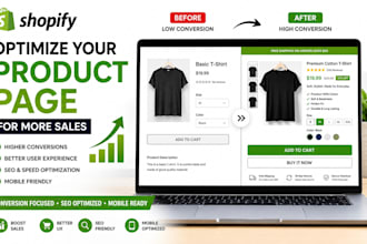 optimize your shopify product page for more sales