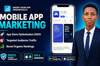do professional mobile app marketing and aso optimization