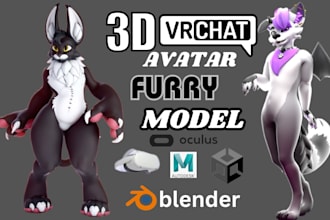 create a high quality custom vrchat avatar in blender and unity