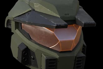 create a 3d mask 3d helmet halloween masks cosplay weapons for 3d printing