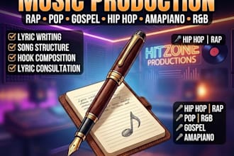 write lyrics for every music genre