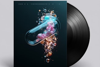 design professional album or cd cover art