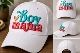 do 3d puff embroidery digitizing in few hours