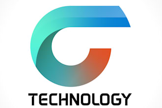 design a clean and innovative technology logo