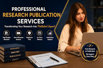 do research and publication work