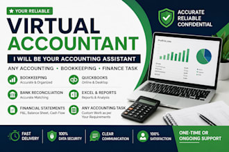 help you with any accounting or finance related task