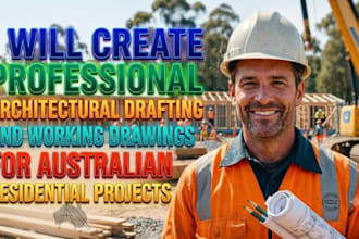 architectural drafting and working drawings for australian residential projects