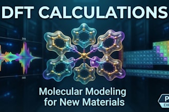 perform dft calculations and molecular modeling