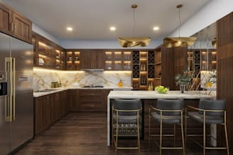 do 3d interior design for bathroom, living room, bedroom, dining, kitchen design