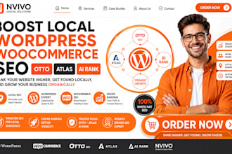 boost local wordpress woocommerce seo otto atlas ai rank website organic nvivo