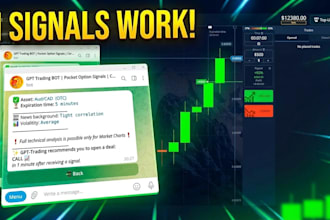create telegram signal copier, trade copier for pocket option, quotex, iq option