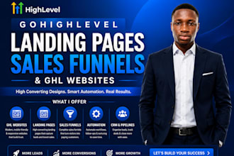 gohighlevel landing page ghl website ghl sales funnel