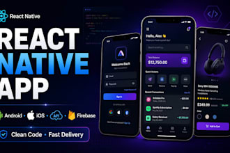 develop react native mobile apps