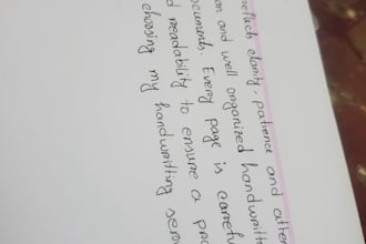 write anything with my beautiful handwriting