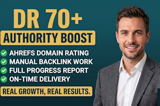 increase ahrefs domain rating dr 70 plus