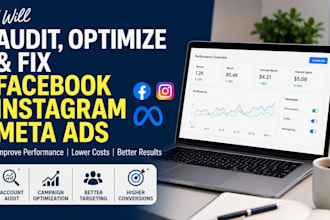 audit optimize and fix facebook instagram meta ads