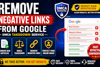 help remove mugshot,negative articles,bad news,unwanted links from google