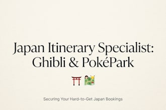 book your ghibli museum, ghibli park, or pokemon cafe reservation