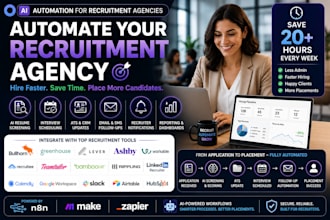 automate your recruitment agency with ai, bullhorn, zapier, n8n and make