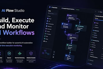 build a custom react flow workflow builder application