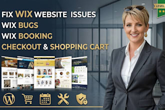 fix wix website issues, wix bugs, wix booking, checkout and shopping cart