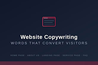 write website copy that turns visitors into customers