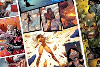 graphic novel comic book illustration nsfw manga page sfw comic book artist