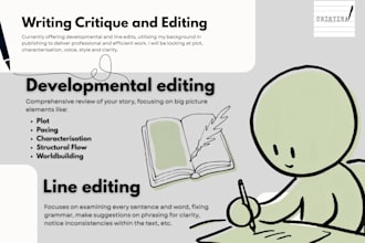 edit and critique your work