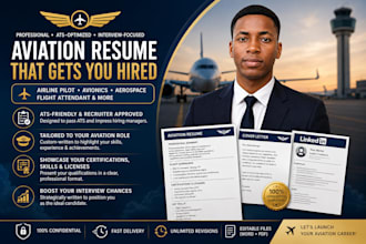 write aviation resume, airline pilot, avionics, aerospace cv, flight attendant