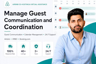 optimise your listing and manage guest communication on airbnb, booking com vrbo