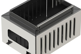 design sheet metal enclosures, brackets, chassis and cabinets for manufacturing