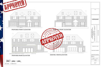 design complete adu permit plans with structural and mep drawings