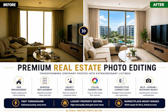 do ai photo editing for product, headshot, real estate