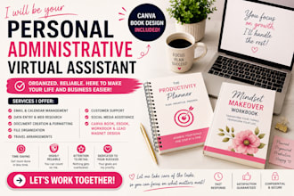 reliable virtual assistant for admin, canva, shopify and email support