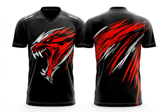 design custom jersey or teamwear design sublimation